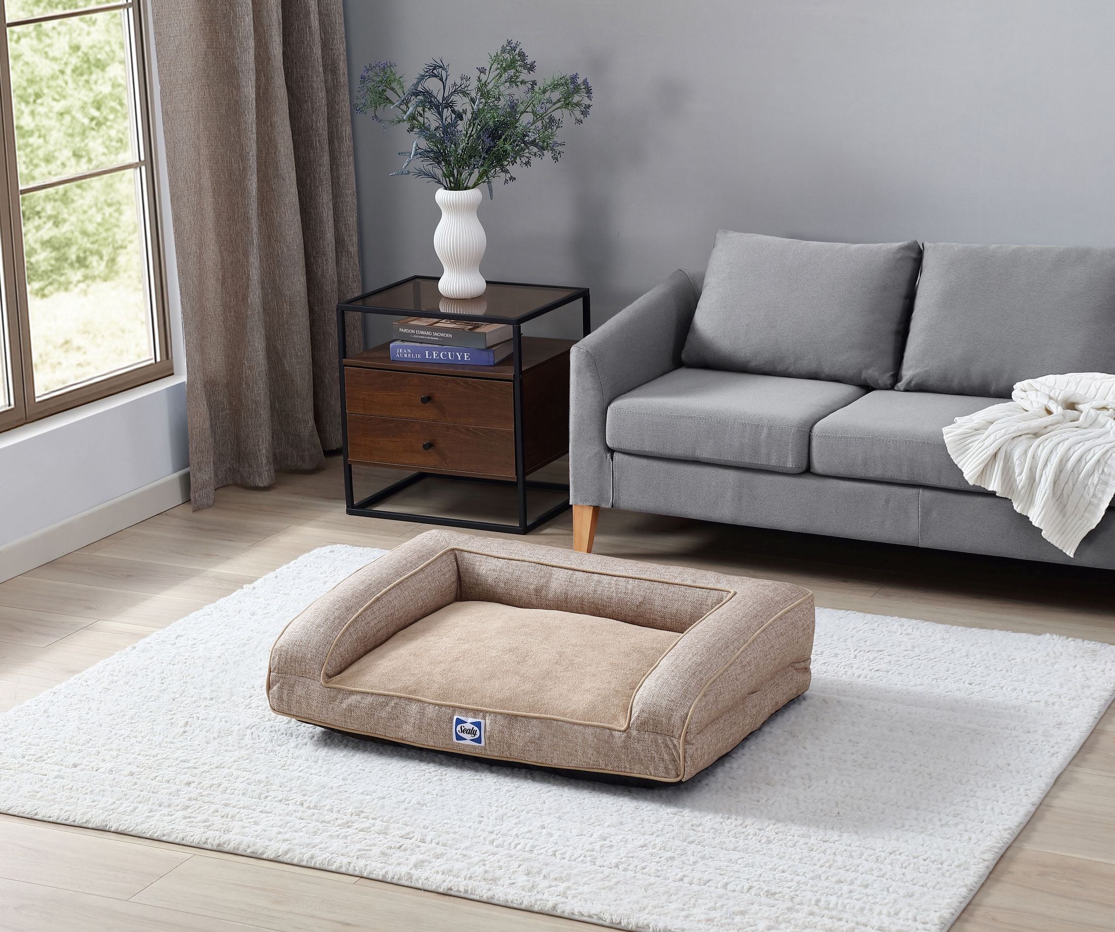 Sealy® Faux Linen Pet Couch