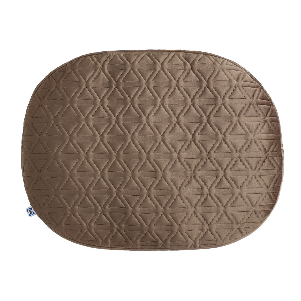 Sealy® Elegance Oval Pet Bed, Brown