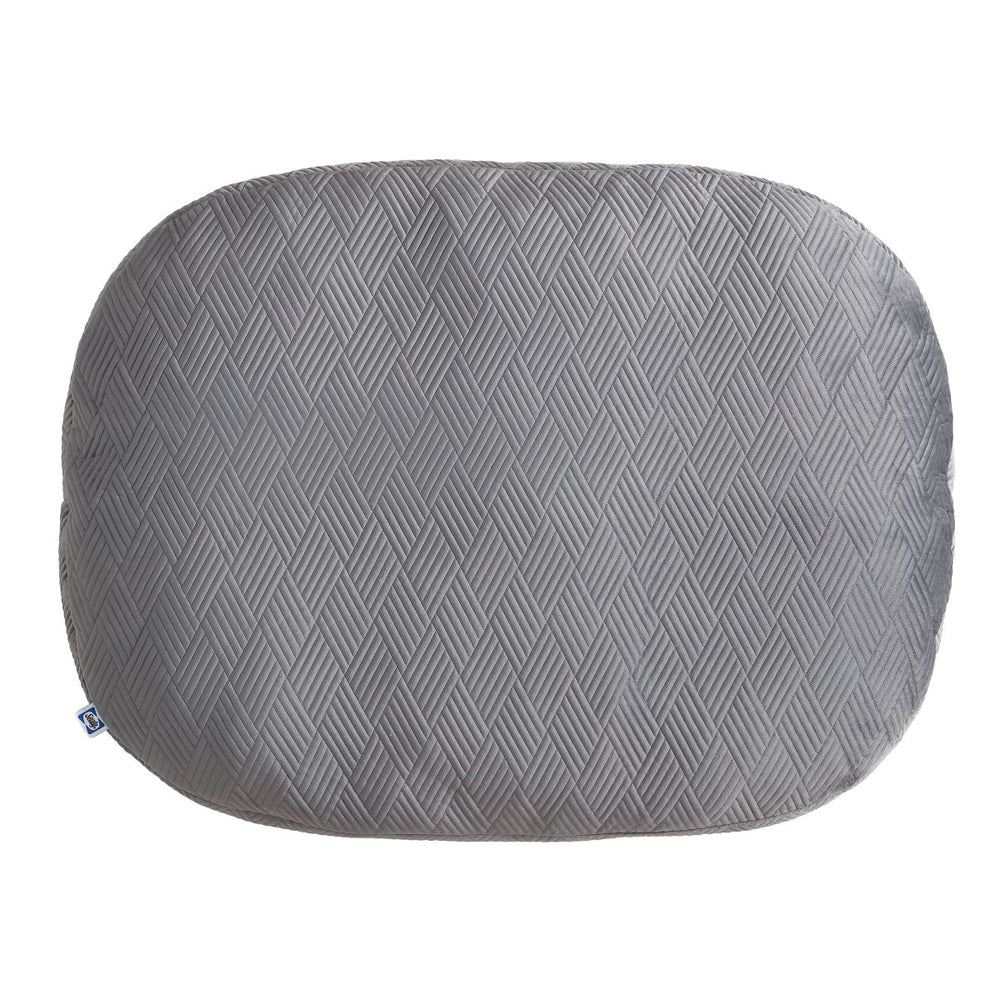 Sealy® Elegance Oval Pet Bed, Gray