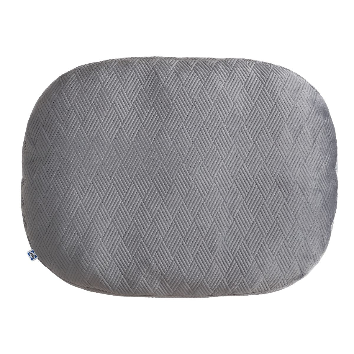 Sealy® Elegance Oval Pet Bed, Gray