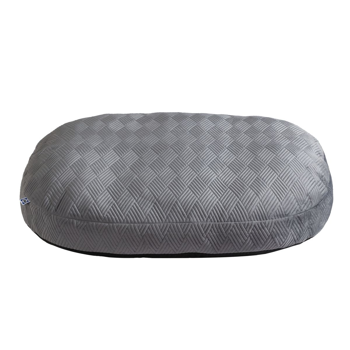 Sealy® Elegance Oval Pet Bed, Gray