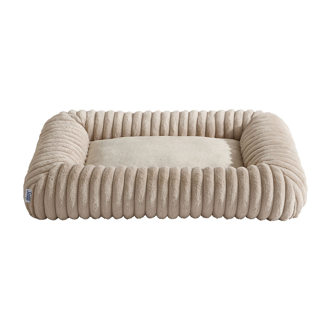 Sealy® Snuggle Support Pet Bed Tan – www.sealypet.com