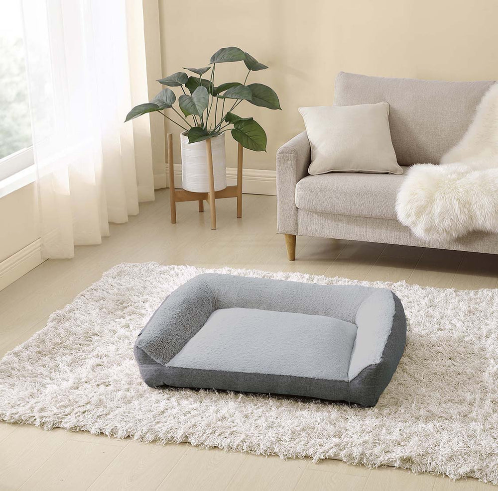 Sealy® Supportive Plush Pet Couch Gray